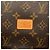 Borsa a tracolla Louis Vuitton Monogram Saumur 30 Marrone - vista 5