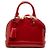 Borsa Satchel Alma BB Louis Vuitton Monogram Vernis Rossa Rosso