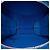 Borsa Satchel Chanel CC Round As Earth in vernice blu - vista 4
