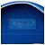 Borsa Satchel Chanel CC Round As Earth in vernice blu - vista 5