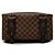 Borsa da viaggio Louis Vuitton Damier Ebene Pegase 45 Marrone - vista 3