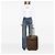 Borsa da viaggio Louis Vuitton Damier Ebene Pegase 45 Marrone - vista 6
