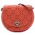 Sac bandoulière Chanel Small CC Perforated Caviar Messenger Flap Orange