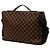 Borsa Satchel Louis Vuitton Damier Ebene Broadway Marrone - vista 2