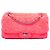Borsa a tracolla Chanel Medium Quilted Terry Cloth Coco Beach Flap Rosa