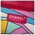 Borsa a tracolla Chanel Medium Quilted Terry Cloth Coco Beach Flap Rosa - vista 5