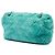 Borsa a tracolla Chanel Medium Quilted Terry Cloth Coco Beach Flap Verde - vista 2