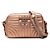 Borsa Camera Prada Diagramme in Nappa Metallizzata Rosa Impunture