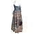 Autre Marque Abito Lolita Krad Lanrete Stampa Barocca Blu e Multicolor Dimensione US M - vista 2