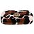 Fendi Baguette Tasche aus Shearling und Vitello in Leopard-Print, Braun & Multicolor - Ansicht 6