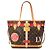 Borsa Tote Louis Vuitton Monogram Summer Trunks Neverfull MM Marrone