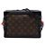 Borsa a tracolla Louis Vuitton Monogram Solar Ray Soft Trunk Marrone