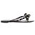 Valentino Garavani Sandali thong Valentino Rubber Rockstud neri Taglia 36 Nero