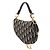 Autre Marque Dior Mini Saddle Bag aus blauer Oblique Canvas - Ansicht 2