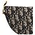 Autre Marque Dior Mini Saddle Bag aus blauer Oblique Canvas - Ansicht 9