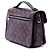 Borsa Satchel Louis Vuitton Monogram Infrarouge Pochette Metis Nera Nero - vista 2