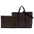 Borsa Louis Vuitton Monogram Macassar Weekend Tote GM Nera Nero - vista 7