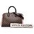 Borsa Satchel Louis Vuitton Damier Ebene Normandy Marrone - vista 7