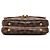 Borsa a tracolla Louis Vuitton Damier Ebene Clapton PM Marrone Brown - view 3