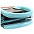 Borsa Satchel Gucci Mini GG Supreme Web Tiger Retro Interlocking G Blu - vista 14