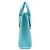 Borsa Satchel Gucci Mini GG Supreme Web Tiger Retro Interlocking G Blu - vista 8