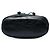 Borsa secchiello satchel Gucci Ophidia Small in camoscio nero con Web - vista 3