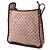 Borsa a tracolla Louis Vuitton Monogram Mini Lin Besace Mary Kate Rosa - vista 2