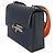 Hermès Bleu Nuit Epsom Verrou 23 PHW Blu - vista 3