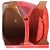 Hermès Gold Rouge De Coeur Clemence Casaque Picotin Lock 18 GHW Marrone Rosso - vista 5