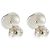 Orecchini a lobo Tiffany & Co. Sterling Silver Notes - vista 2