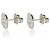 Orecchini a lobo Tiffany & Co. Sterling Silver Notes - vista 4