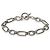 Bracciale Toggle David Yurman in Argento Sterling con Maglie Quadrate Cushion