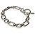 Bracciale Toggle David Yurman in Argento Sterling con Maglie Quadrate Cushion - vista 2