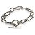 Bracciale Toggle David Yurman in Argento Sterling con Maglie Quadrate Cushion - vista 3