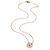 Pendente Lucky Spring Plum Blossom Van Cleef & Arpels in oro rosa e madreperla - vista 2