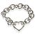 Bracciale Tiffany & Co. in argento sterling con chiusura a cuore