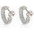 Orecchini a cerchio Somerset Mesh Small in argento sterling Tiffany & Co. - vista 2
