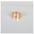 Anello Cartier Love in oro rosa - vista 5