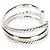 Bracciale Bold Crossover David Yurman in oro giallo e argento sterling - vista 3