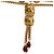 Gabrielle Collana Bolo Tie Chanel 1996 Vintage Gripoix CC placcata oro - vista 2
