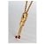 Gabrielle Collana Bolo Tie Chanel 1996 Vintage Gripoix CC placcata oro - vista 4