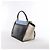 Céline Borsa a mano 2Way Celine Trapeze in pelle Blu × Bianco x Nero - vista 3