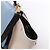 Céline Borsa a mano 2Way Celine Trapeze in pelle Blu × Bianco x Nero - vista 5