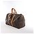 Borsa da viaggio Louis Vuitton Keepall 45 Monogram Canvas in marrone M41428 - vista 2