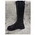 Botas de cuero Jil Sander Navy Negro - vista 4