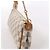 Bolso de hombro Louis Vuitton Eva Damier Azur en Beige N55214 - vista 4