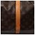 Borsa da viaggio Louis Vuitton Keepall 55 Monogram Canvas in marrone M41424 - vista 11