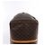 Borsa da viaggio Louis Vuitton Keepall 55 Monogram Canvas in marrone M41424 - vista 9