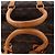 Borsa da viaggio Louis Vuitton Sirius 60 Monogram Canvas in marrone M41402 Beige - vista 6