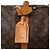 Borsa da viaggio Louis Vuitton Keepall 50 Monogram Canvas in marrone M41426 - vista 8